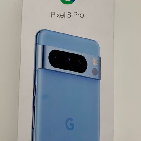 Pixel 8 Pro 128 GB i Azure Bay farge