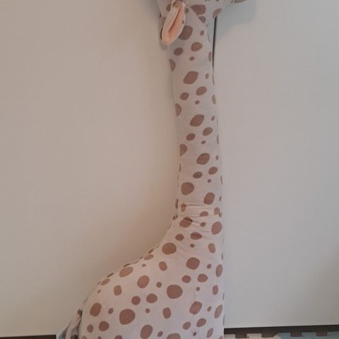 Stor Giraffe bamse til lek/pynt