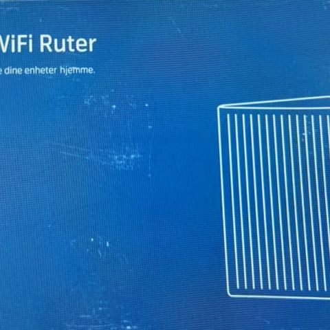 Telenor wifi ruter, ubrukt