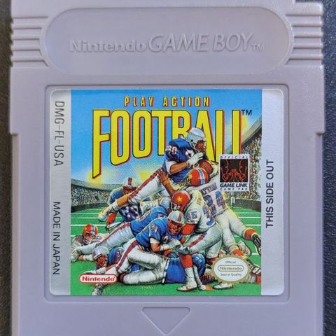 "Play Action FOOTBALL" til Nintendo Game Boy