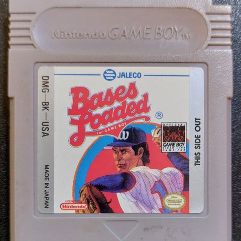 "Bases Loaded" til Nintendo Game Boy DMG-01