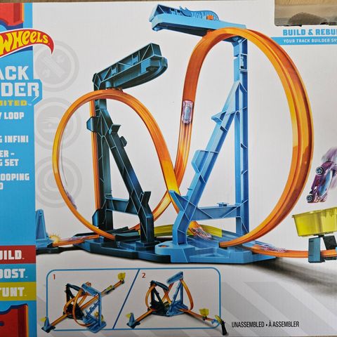 Hot Wheels Track Builder Unlimited med ekstra loop