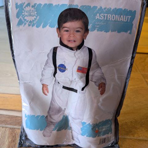 Karnevaldrakt  astronaut