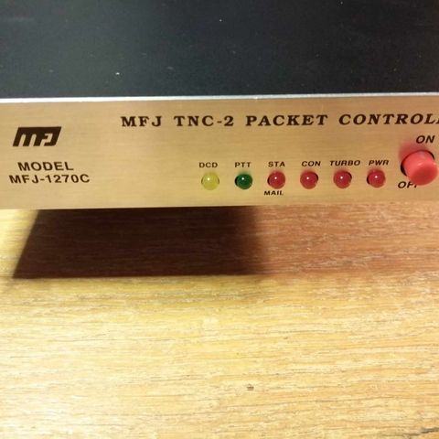 MFJ TNC-2 Packet controller for amatørradio