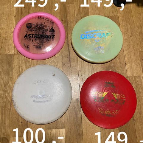 Discgolf discer selges rimelig!