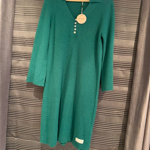 Odd Molly kjole i lekker grønnfarge, lambswool, helt ny