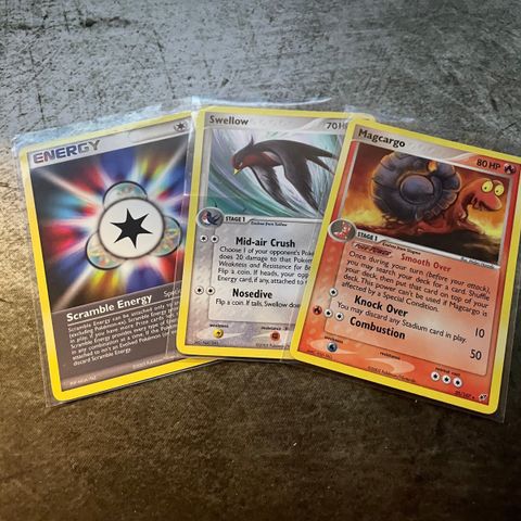 Pokemon | 2 Ex Deoxys uncommon og 1 rare