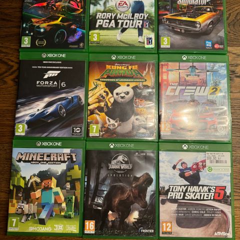 Xbox One Games - Various