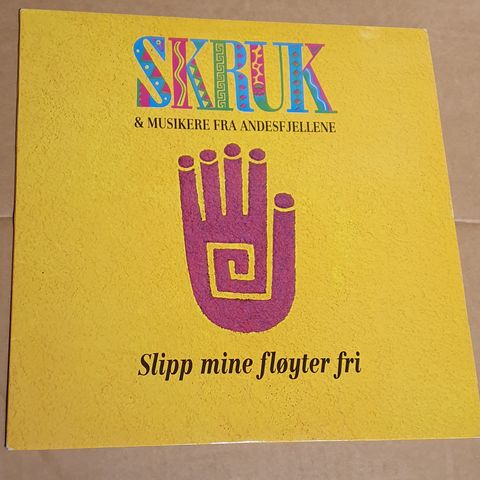 SKRUK & Musikere Fra Andesfjellene - Slipp Mine Fløyter Fri - LP