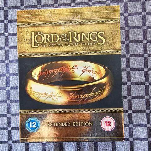 Ringenes Herre! Extended edition, Blu-ray! Ikke norsk teksting