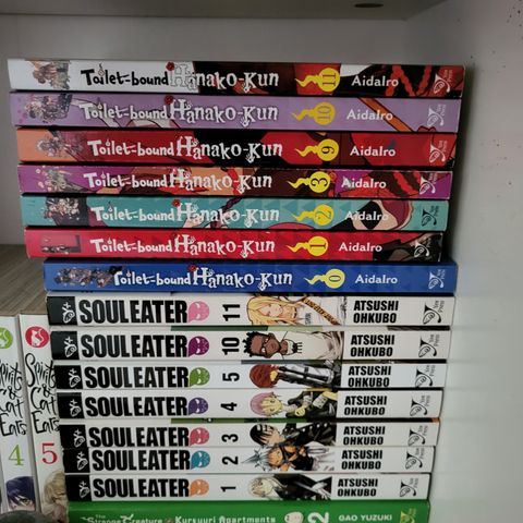 Soul eater og Toilet-bound Hanako-kun manga
