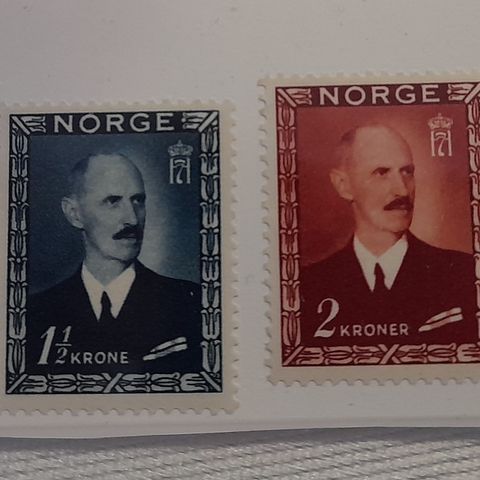 1946 7.juni kronemerker Haakon VII