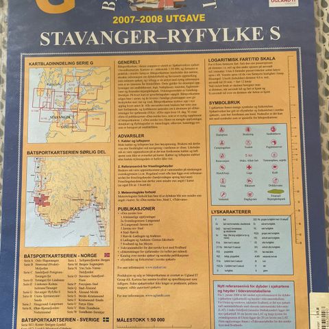 Båtsportkart Stavanger - Ryfylke