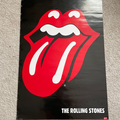 Stor Plakat  91cm * 61cm. The Rolling Stones