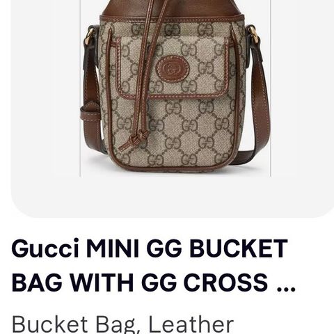 Gucci mini veske