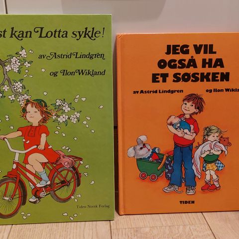 3 Astrid Lindgren bøker