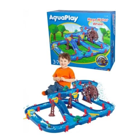 Aquaplay Mega Water Wheel Vannbane - utsolgt