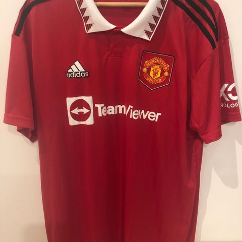 Manchester United - original 2022/23 fotballdrakt str XL