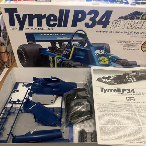 Tamiya 1:12 Tyrrell P34