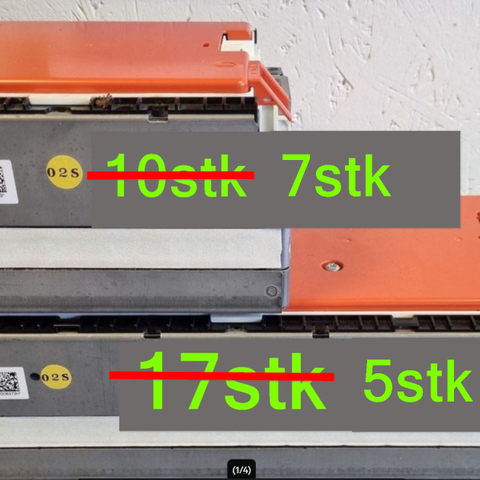 VW e-Golf elbil batteri moduler / pakker