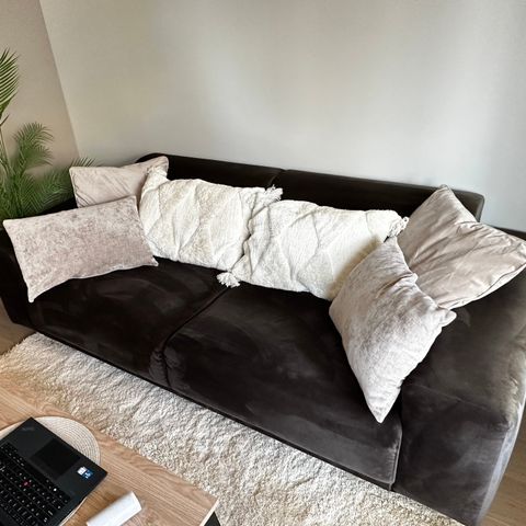 Skeidar sofa toseter