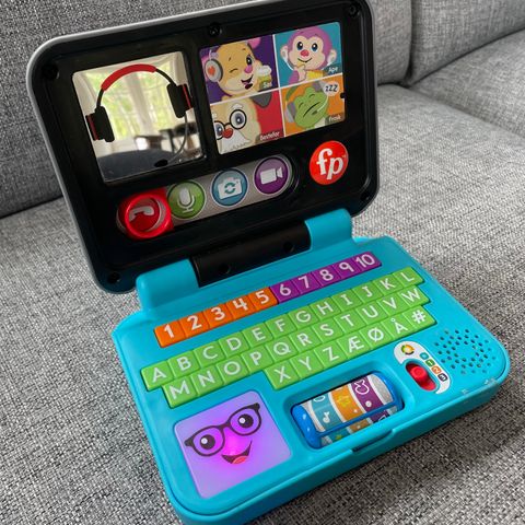 Fisher price babyleke med lyd og lys