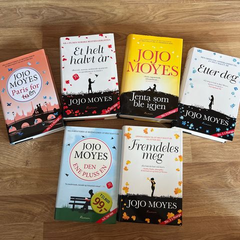 Jojo Moyes bøker