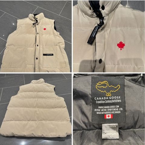 Canada Goose vintage vest, str L