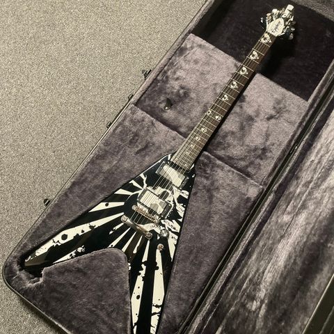 Robb Flynn Epiphone Love/Death signatur gitar (Samleobjekt)