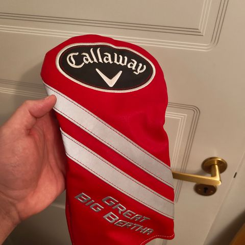 Callaway Great Big Bertha Red Driver Golf Headcover