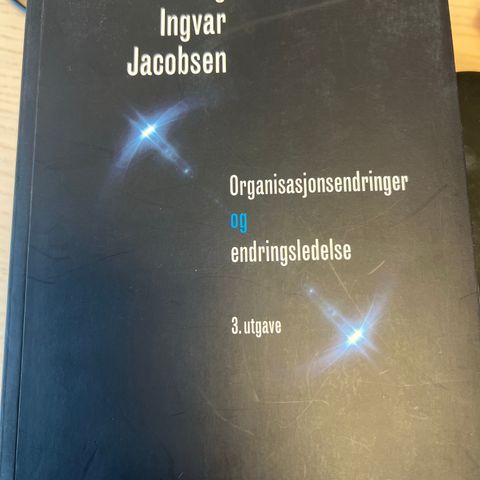 Organisasjonsendringer og endringsledelse