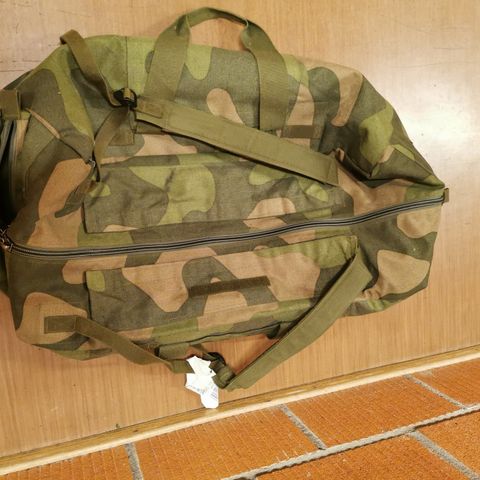 Militærbag, grønn