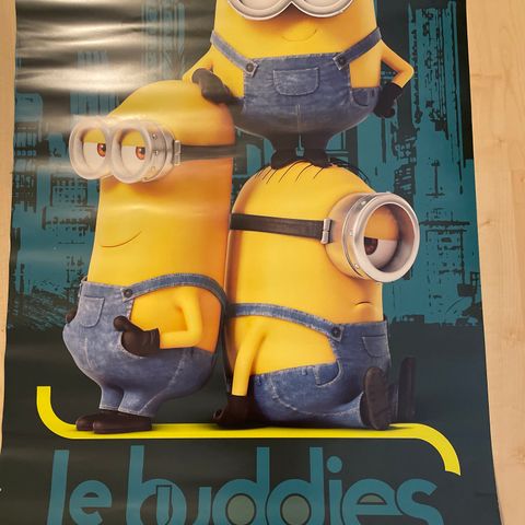 Plakat, bilde, poster 91x61, minions.