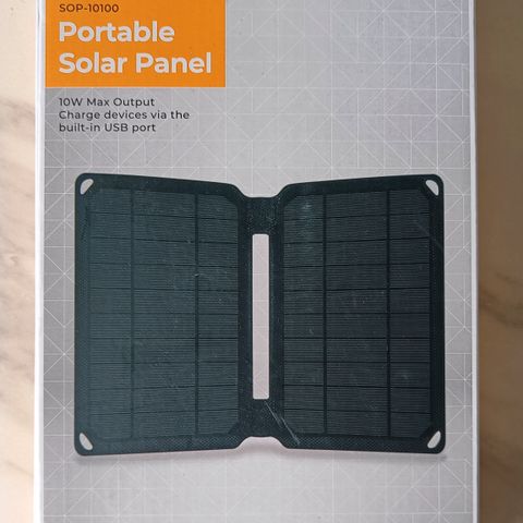 Nytt Denver Portable Solar Panel