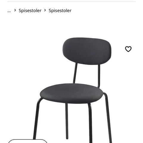 Stol fra IKEA