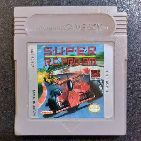 "Super R.C. PRO-AM" til Nintendo Game Boy