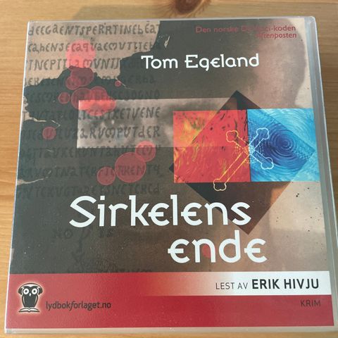 Lydbøker Tom Egeland