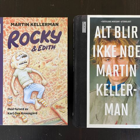 Martin Kellerman bøker fra Pelikan forlag
