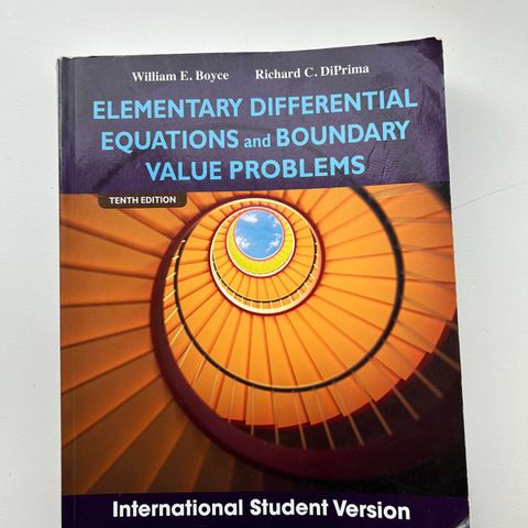 Elementary Differential Equations and Boundary Value Problems