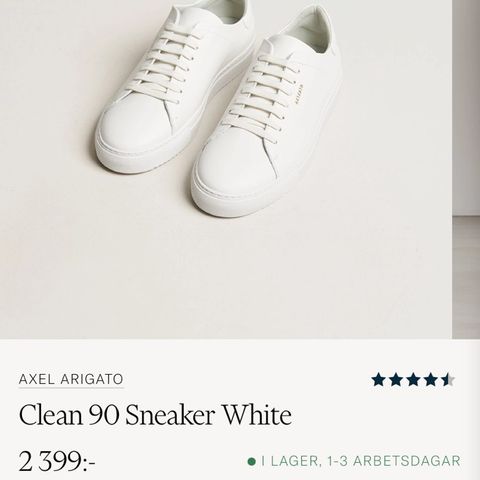 Alex Arigato sko(clean 90 sneaker)