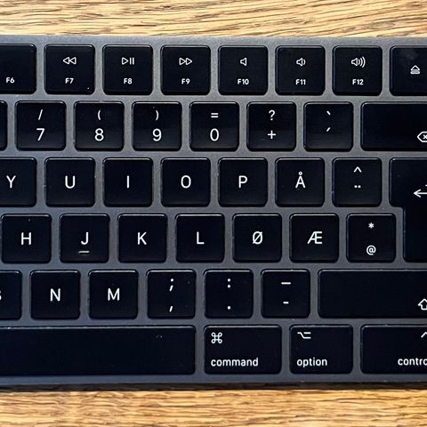 Sort Apple tastatur