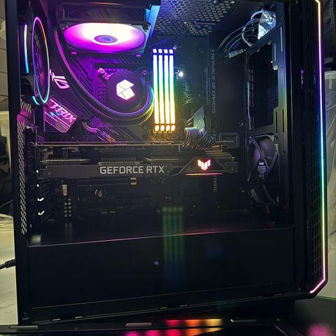 Kraftig gaming PC! RTX3070 i7-10700KF - mye for pengene!