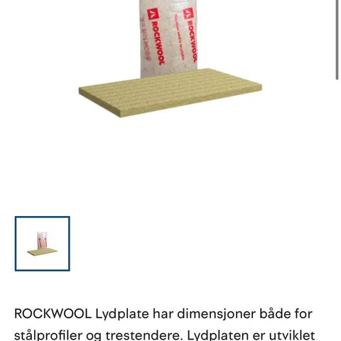 Rockwool isolasjon