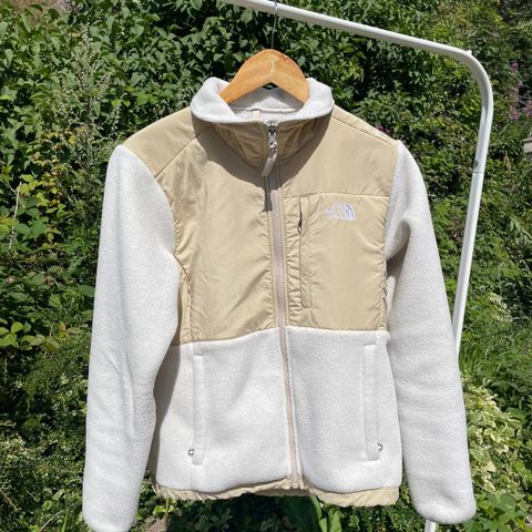 North Face Teddy fleece jakke (dame, romslig small)