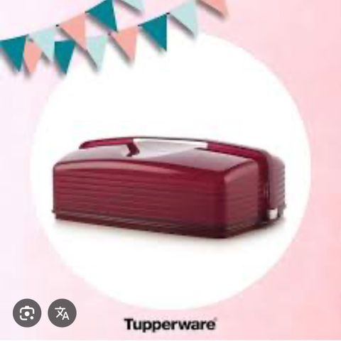 Tupperware kake Tine rektangulær