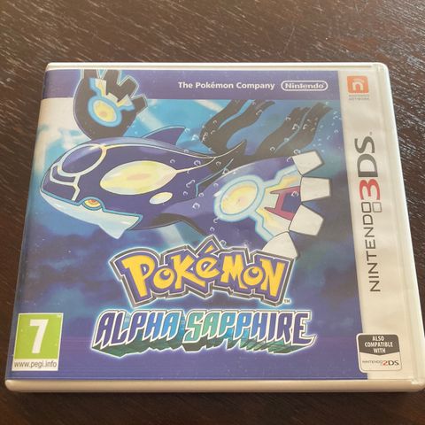 Pokemon Alpha Saphhire - Nintendo 3DS