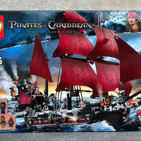 LEGO Pirates of the Caribbean On Stranger Tides Queen Anne's Revenge 4195 Skute