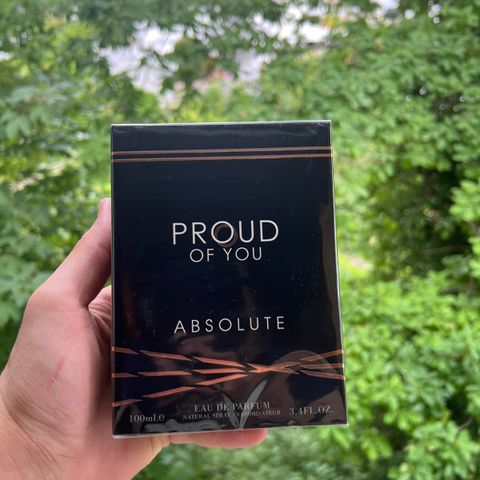 Proud of you absolute parfyme fra fragrance world!