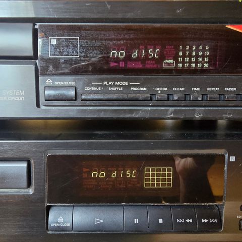 SONY CD SPILLER CDP-391,CDP-361.