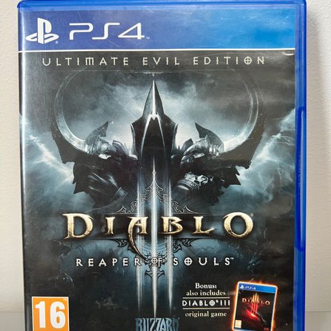 PlayStation 4 spill: Diablo III: Reaper of Souls [Ultimate Evil Edition]